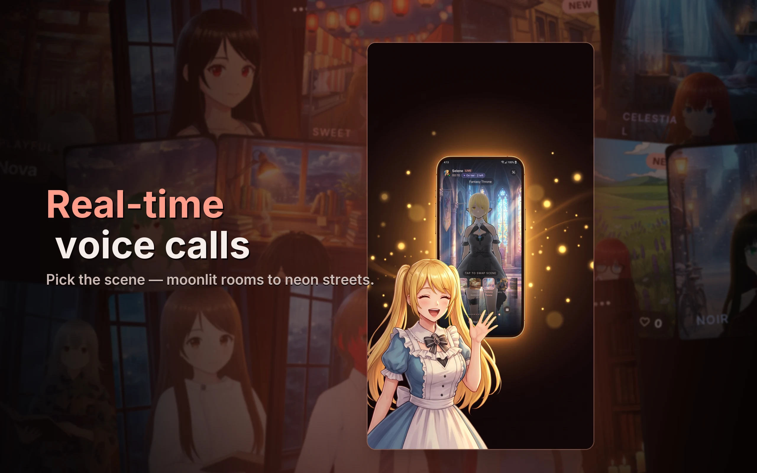 Adorii: 3D Anime AI Companion screenshot