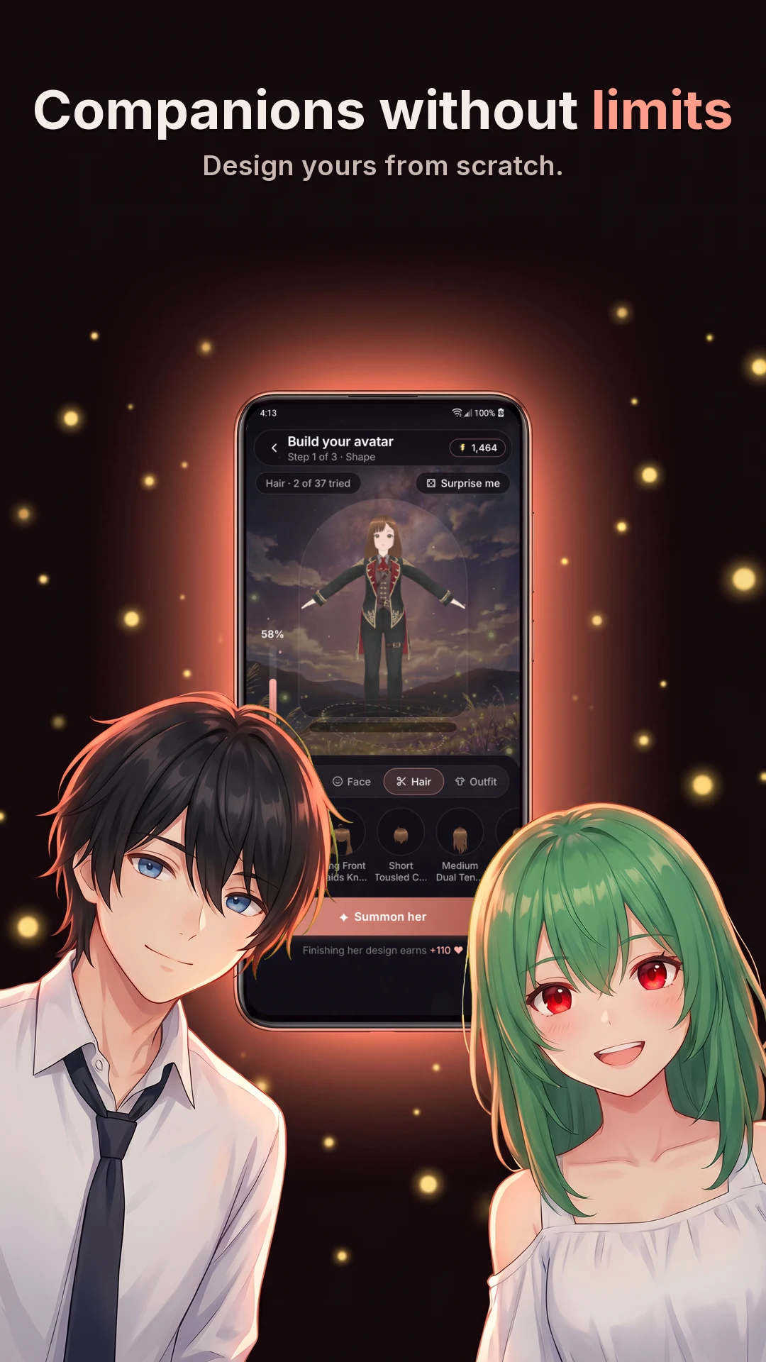 Adorii: 3D Anime AI Companion screenshot