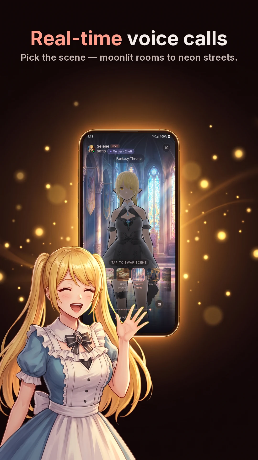 Adorii: 3D Anime AI Companion screenshot
